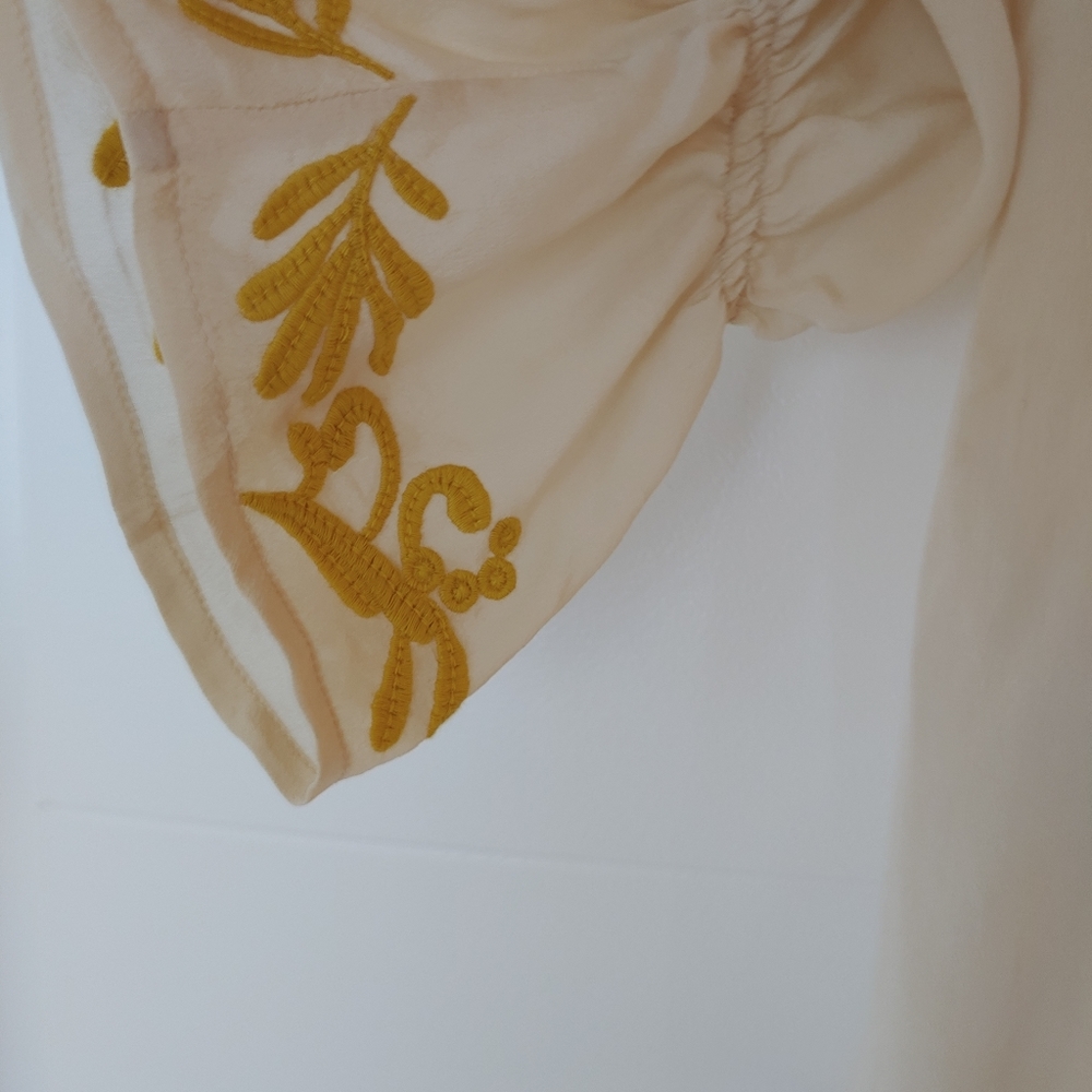 Embroidered top